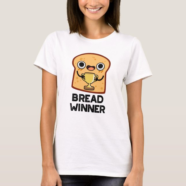 Brötchensieger Funny Food Puff T-Shirt (Vorderseite)