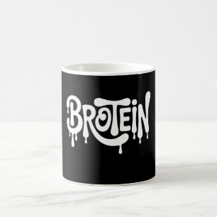 Brotein Protein Funny Bro Gym LGBTQ Gay Pride Alli Kaffeetasse