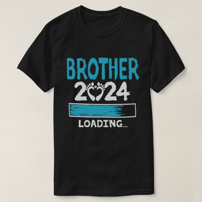 Brother 2024 Lading Funny Future Bruder zu sein T-Shirt (Design vorne)
