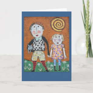 Brother and sister card karte