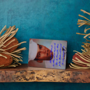 Brother and Sister Liebe Plaque Fotoplatte