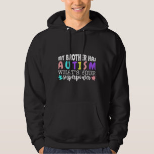 Brother Autism Awareness Theme Hoodie