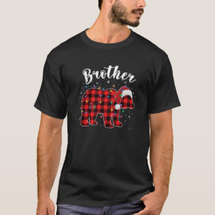 Brother Bear Buffalo Karierte Familie Weihnachten  T-Shirt