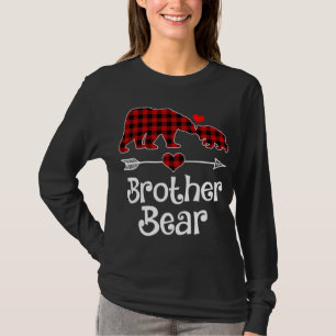 Brother Bear Christmas Pajama Red Kariert Buffalo T-Shirt