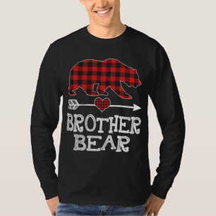 Brother Bear Christmas Pajama Red Kariert Buffalo  T-Shirt