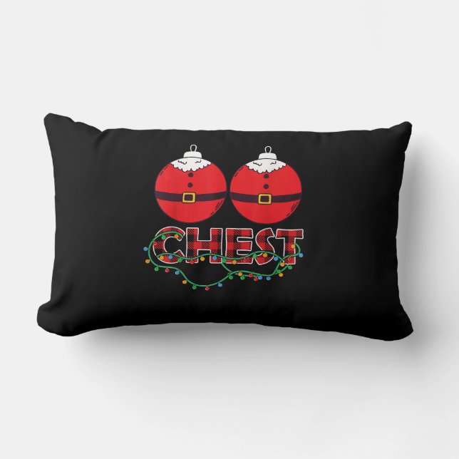 Brother Bear LGBT Weihnachtsregenbogen Pride Gay L Lendenkissen (Vorderseite)