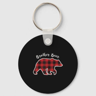 BROTHER BEAR Men Red Kariert Christmas Pajama Fami Schlüsselanhänger