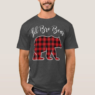 Brother Bear Pajama Red Buffalo Xmas Familie Funny T-Shirt