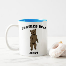 Brother Bear Personalisiert Zwei-Tone-Kaffee-Tasse Zweifarbige Tasse