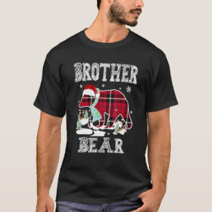 Brother Bear Red Buffalo Kariert Family Matching X T-Shirt