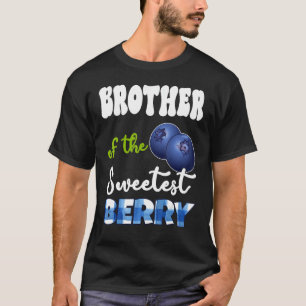 Brother Berry 1. Geburtstag Blueberry Thema Sweete T-Shirt