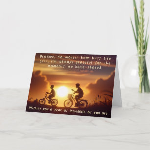 Brother Birthday Card Karte