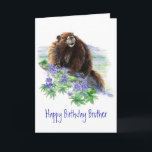 Brother, Birthday Endangered Animal Greeting Karte<br><div class="desc">10% of sales will go to helping these cute endangered animed. 



  



 



  



 



  



 



 



 


KOM
 


 zazzle</div>