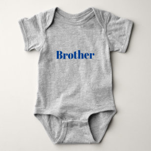 Brother Blue niedlich Baby Strampler