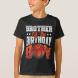 Brother Bysketbyll Birthday Boy Family Byller B-da T-Shirt<br><div class="desc">Brother Bysketbyll Birthday Boy Family Byller B-day Party</div>