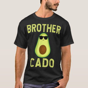 Brother Cado Funny Avocado Bruder Geschwister Männ T-Shirt