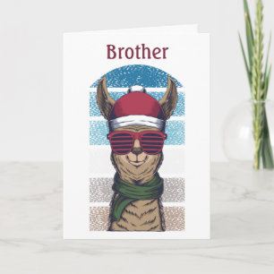 Brother Christmas Card Karte