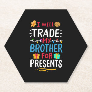 Brother Christmas Untersetzer