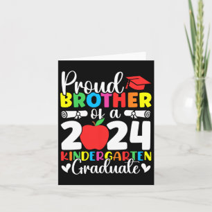 Brother Cl of 2024 Kindergarten Graduate Graduatio Karte
