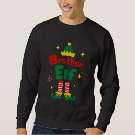 Brother Elf Holiday Family Matching Set Sweatshirt