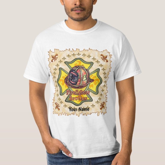 Brother Firefighter T-Shirt (Vorderseite)