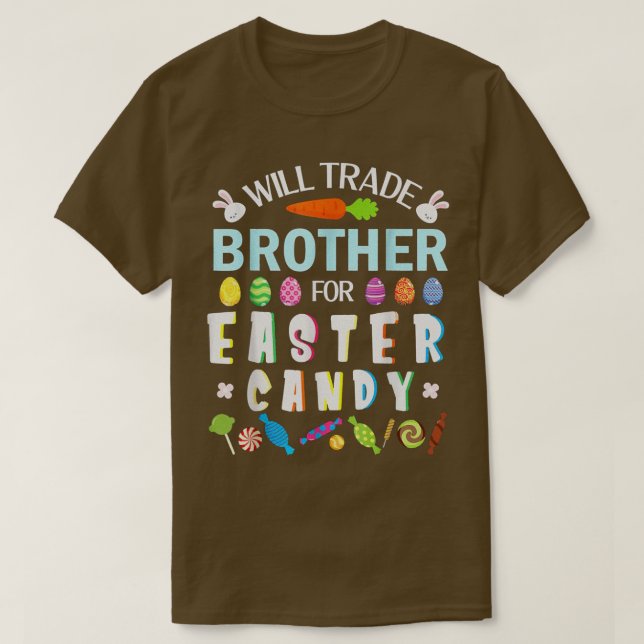 Brother for Candy Oaster Buny Rabbit Niedlich farb T-Shirt (Design vorne)