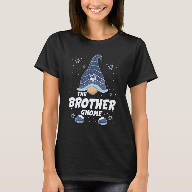 Brother Gnome  Hanukkah Family Matching for men wo T-Shirt (Vorderseite)