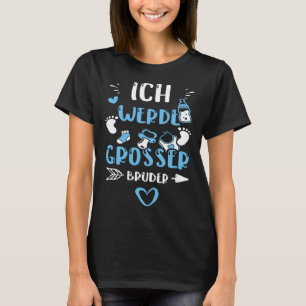 Brother Ich magrosser Bruder Baby Boy Redewendunge T-Shirt