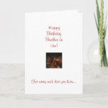 Brother In Law Birthday Card Karte<br><div class="desc">Brother-In-Law,  Fireworks</div>