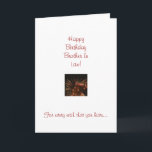 Brother In Law Birthday Card Karte<br><div class="desc">Brother-In-Law,  Fireworks</div>