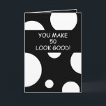 Brother Joke Black Personalisiert Bro 50. Geburtst Karte<br><div class="desc">Brother Joke Black Personalisiert Bro 50. Geburtstag, ein schönes Design für jeden, der nach schönen Geburtstagskarten für Bruder, Geburtstagskarten für ältere Bruder oder Geburtstagskarten für jüngeren Bruder, dieser hier wäre cool. Das Design weist einen vollfarbigen Hintergrund mit einigen weißen Kreisen auf, ist anpassbar, man könnte das Alter, das man mag,...</div>