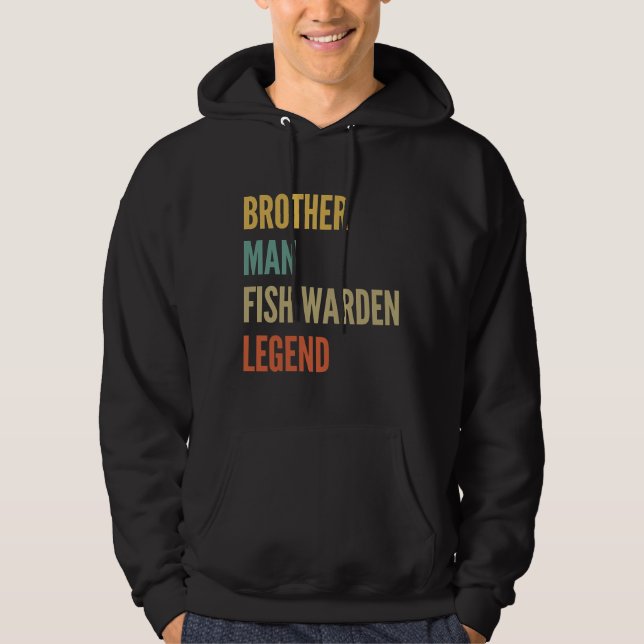 Brother Man Fish Warden Legend 554 Hoodie (Vorderseite)