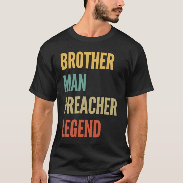 Brother Man Preacher Legend T-Shirt (Vorderseite)