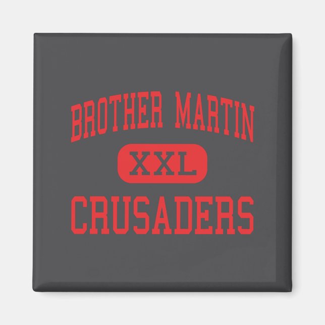 Brother Martin Crusaders High New Orleans  Magnet (Vorne)