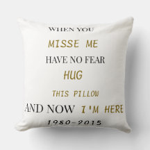 Brother Memorial Pillow – Forever in Our Hearts