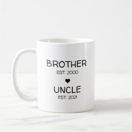 Brother Oncle Pregnancy Announcement Baby Reveal Kaffeetasse