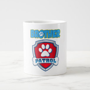 Brother Patrol Shirt - Hunde Mama Vater Funny Gift Jumbo-Tasse