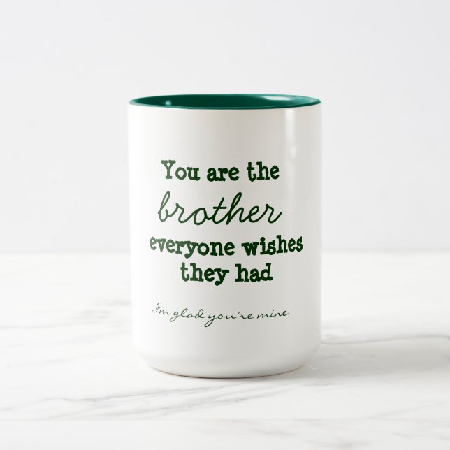 Brother Quote Tasse (Mittel)