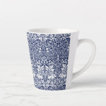 Brother Rabbit Navy Blue Pattern William Morris