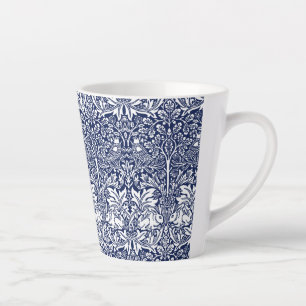 Brother Rabbit Navy Blue Pattern William Morris Milchtasse