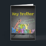 **BROTHER** SCHREIBT AUF DER WALL BIRTHDAKARTE KARTE<br><div class="desc">ERZÄHLEN SIE IHREN ***BRUDER**** WIE VIEL SIE IHREN "SEHR GLÜCKLICHEN GEBURTSTAG" WÜNSCHEN MÖCHTEN,  DASS SIE VON 1 MEINER 8 GESCHÄFTE GESCHAFFEN HABEN!!</div>