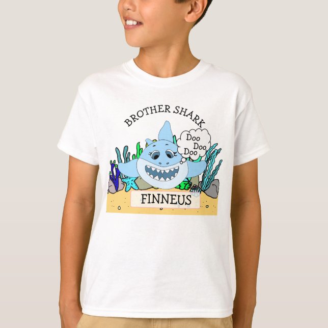 Brother Shark T-Shirt (Vorderseite)