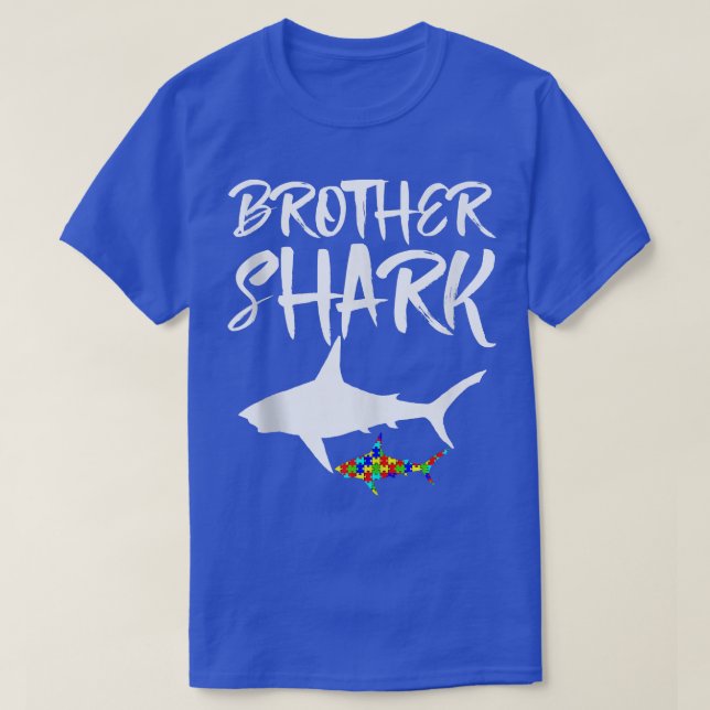 Brother Shark Tee Shirts Funny Women Sharks T-Shir (Design vorne)