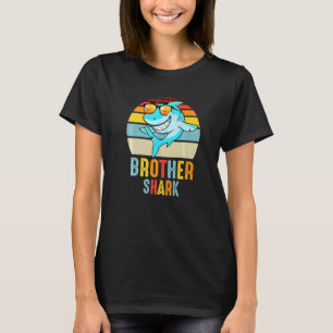 Brother Shark Vintag Retro Pajamas Hai Vater' T-Shirt