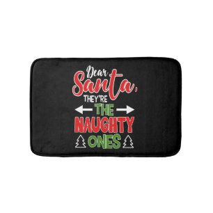 Brother Sister Christmas Gift Badematte