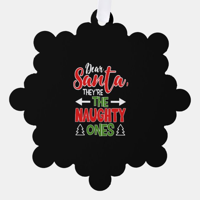 Brother Sister Christmas Gift Ornament Karte (Vorderseite)