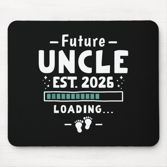 Brother To Uncle Pregnancy Announcement - Future U Mousepad (Vorne)