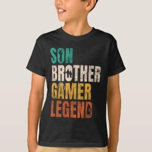 Brother Video Gamer Legend Matching Family T-Shirt
