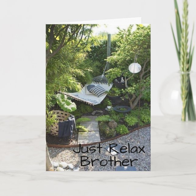 BROTHER WIRD "HAPPY 50. GEBURTSTAG"-KARTE GESCHLAG KARTE (Vorderseite)