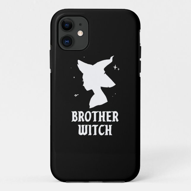 Brother Witch Funny Spooky Matching Halloween Case-Mate iPhone Hülle (Rückseite)